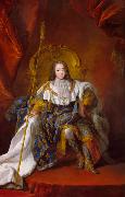 Portrait of Louis XV of France Alexis Simon Belle